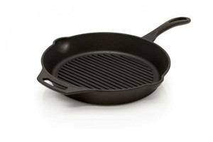 GRILL FIRE SKILLET GP30 WITH ONE PAN HANDLE