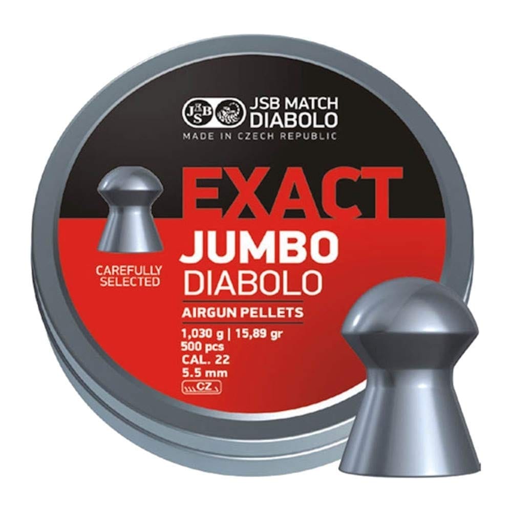 JSB Exact Jumbo Diabolo .22 (5.52 mm) Pellets