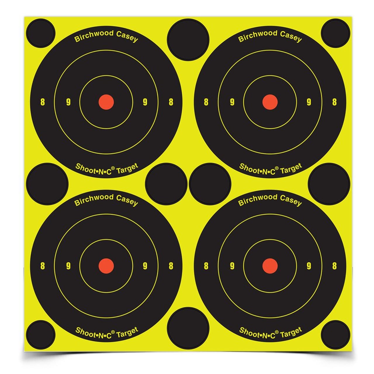 Birchwood Casey Shoot-N-C 3" Bulls-Eye Targets + Pasters