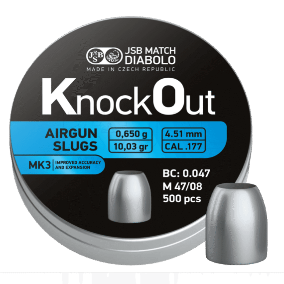 JSB Knockout Air Gun Slugs .177