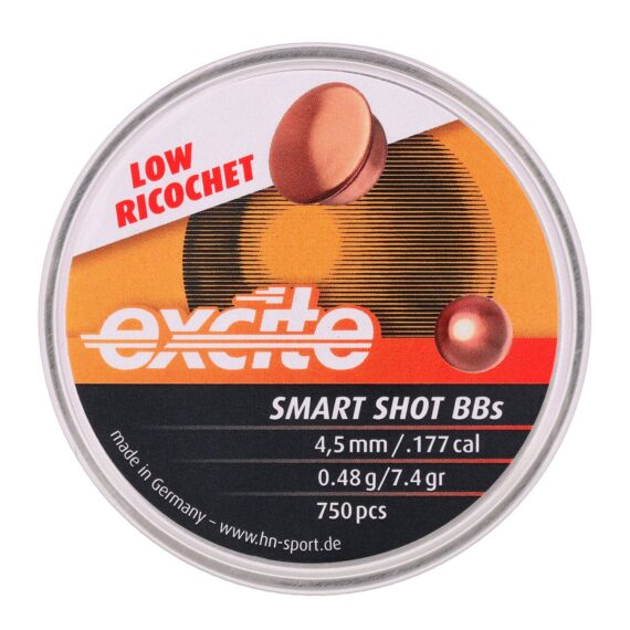 H&N Excite Smart Shot BBs (4.5 mm) Pellets Tin of 750