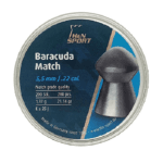 H&N Baracuda Match .22 Pellets Tin of Approx. 200