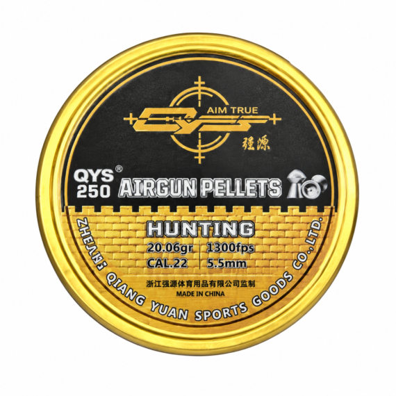 QYS Hunting .22 Pellets